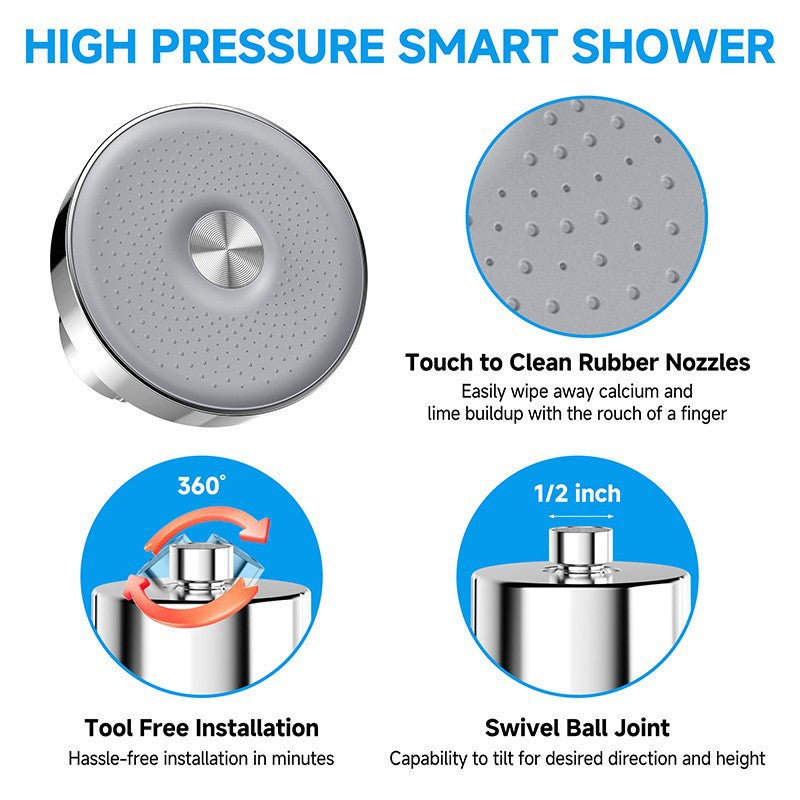 Velmere Filtered Rainfall Showerhead