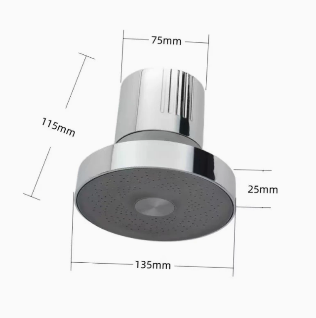 Velmere Filtered Rainfall Showerhead